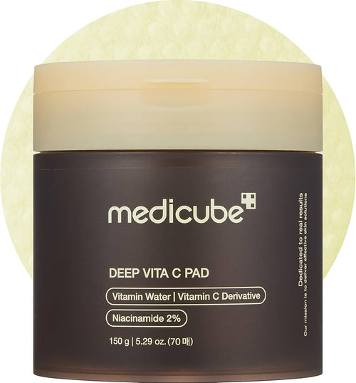 Medicube Deep Vita C Facial Toner Pads