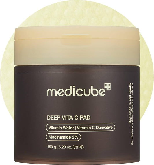 Medicube Deep Vita C Facial Toner Pads