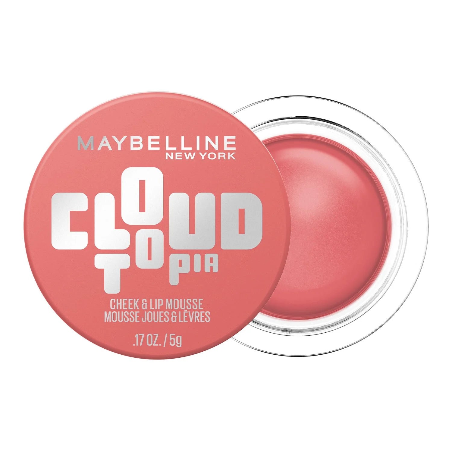 Maybelline Cloudtopia Blush for Cheeks and Lip Mousse, Ultra-Vivid, Pigmented Formula for Up to 14HR of Blush and Lip Makeup Color