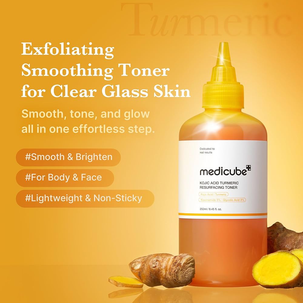 Medicube Kojic Acid Turmeric Toning Resurfacing
Toner