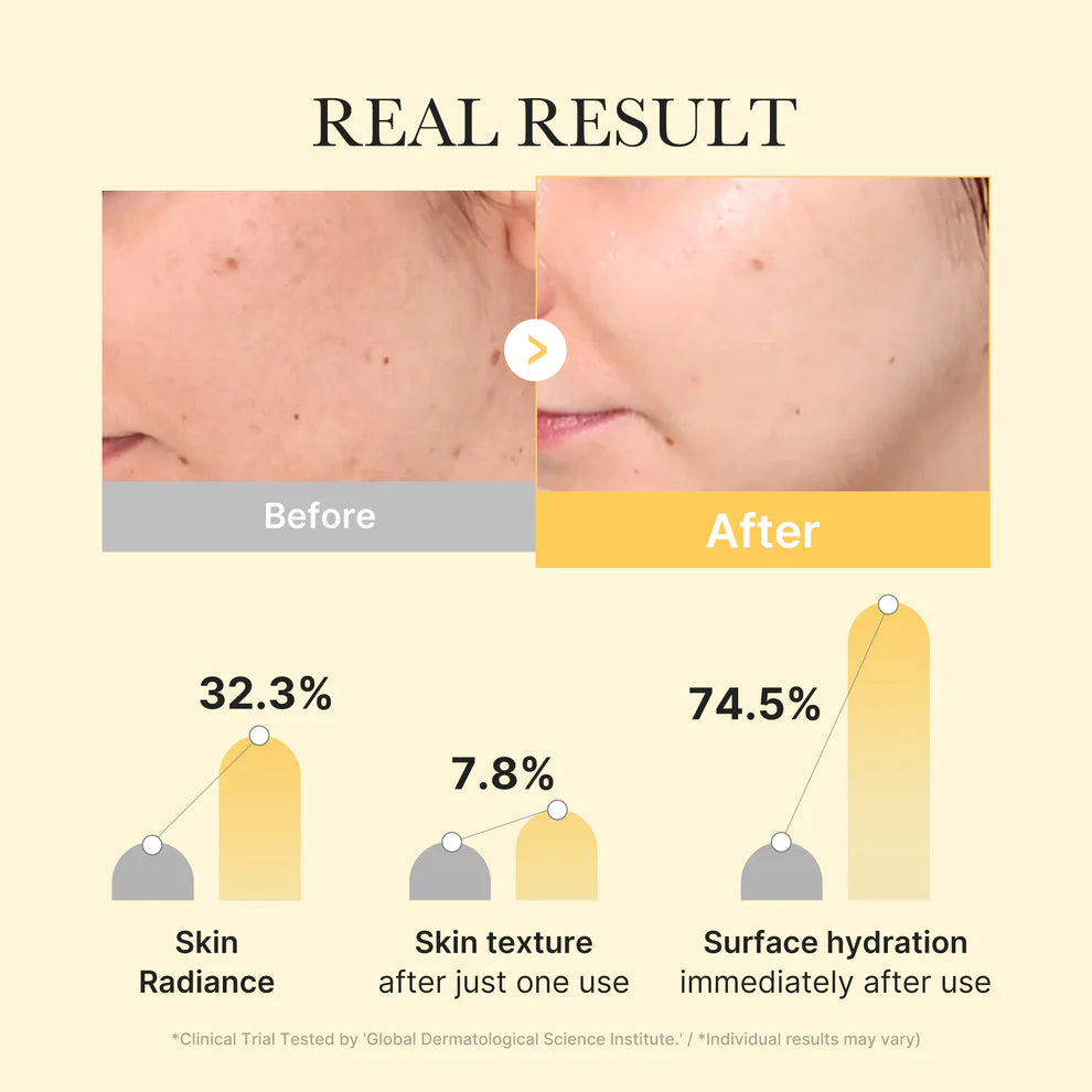 Medicube  Kojic Acid Turmeric Brightening Gold Jelly Gel Mask ( 1 sheet )