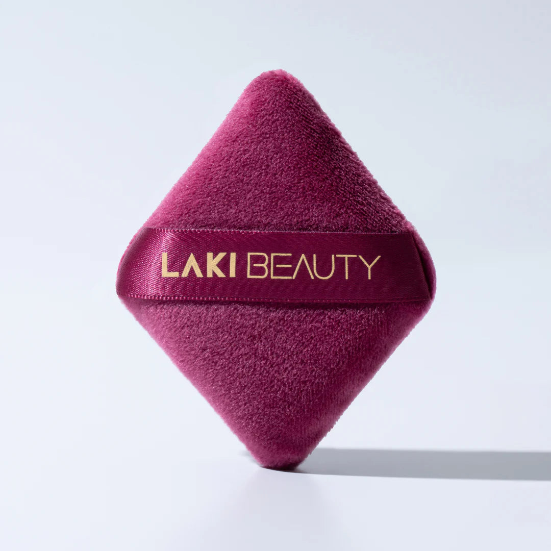 Laki Beauty Velvet Diamond Puff