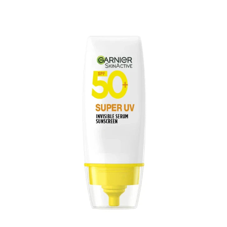 Garnier Super UV Invisible Serum Sunscreen With Spf50 For All Skin Types 30ml