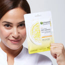 Garnier Fast Bright Vitamin C Brightening Tissue Mask For Uneven & Dull Skin