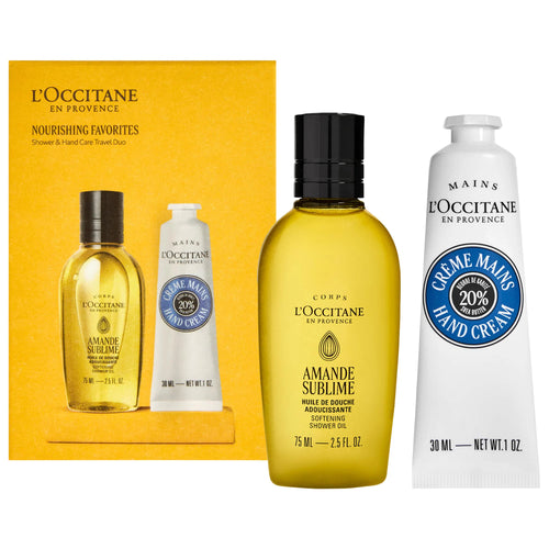 L'Occitane  Hand and Body Care Nourishing Travel Favorites