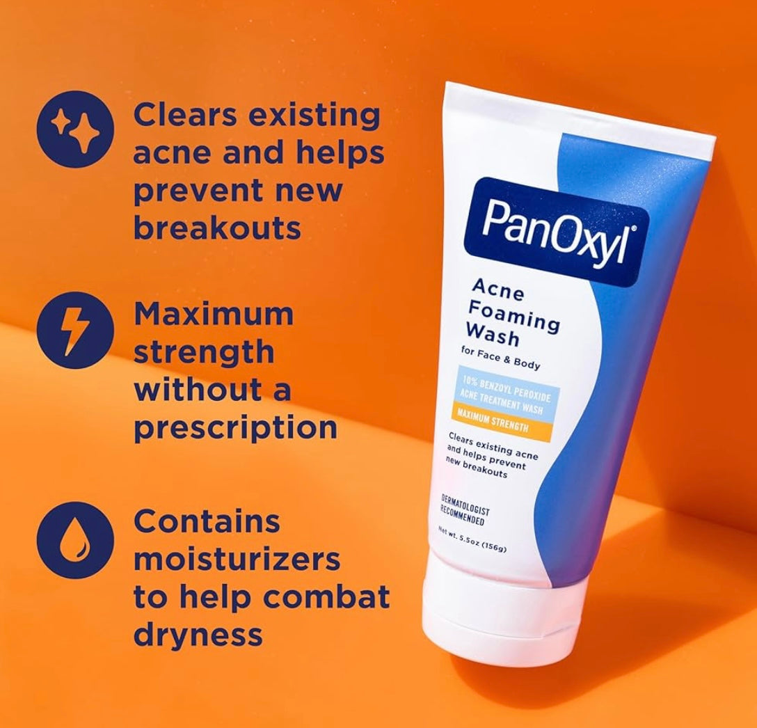 PanOxyl Acne creamy Wash 4 %