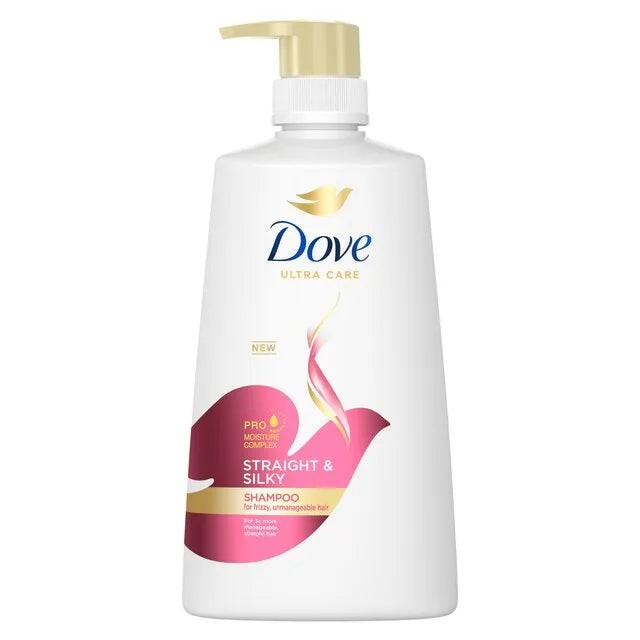 DOVE Straight & Silky Shampoo 680 ml