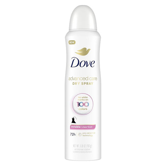 Dove Advanced Care Clear Finish Antiperspirant Dry Spray