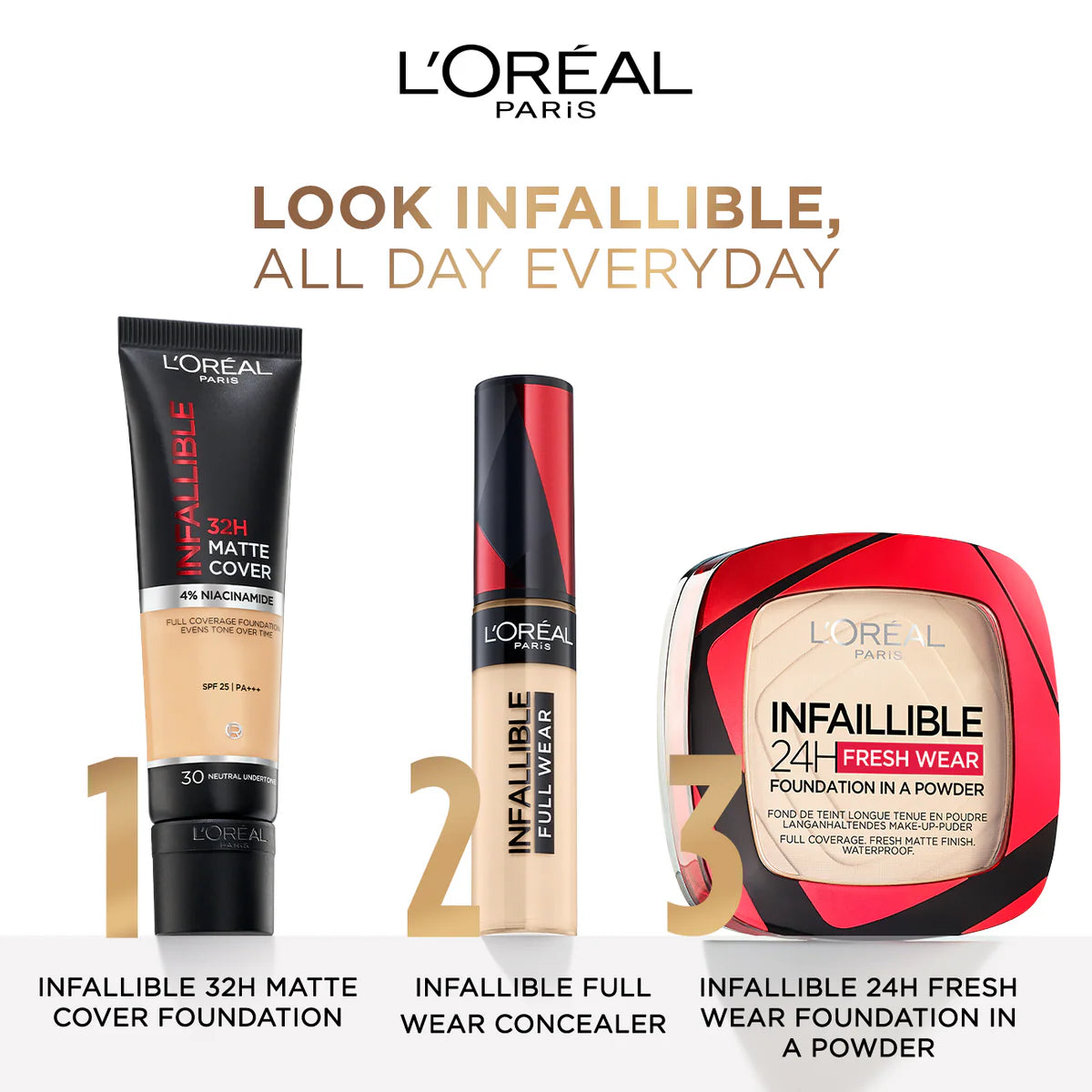L'Oréal Paris Infaillible Matte Cover Foundation
