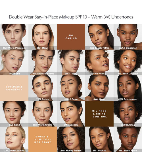 Estee Lauder Double Wear Stay-in-Place Foundation SPF 10 30ml