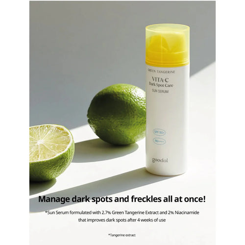 GOODAL Green Tangerine Vita C Dark Spot Care Sun Serum