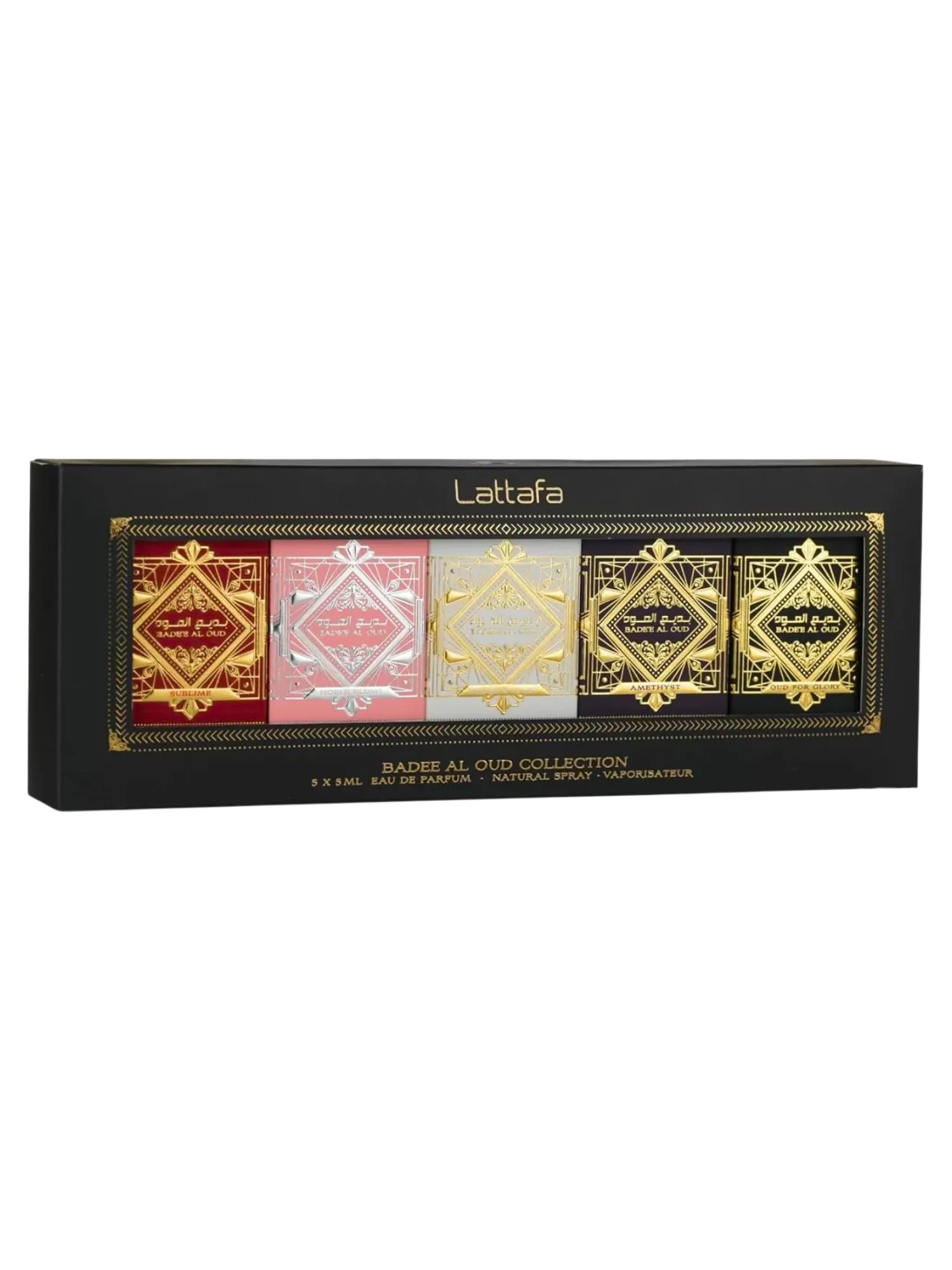 Lattafa Badee  AL Oud Collection 5 X 5ML