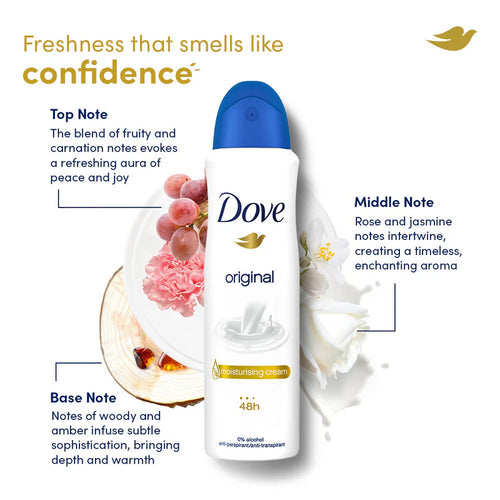 Dove Original Anti-Perspirant Deodorant Spray for Woman