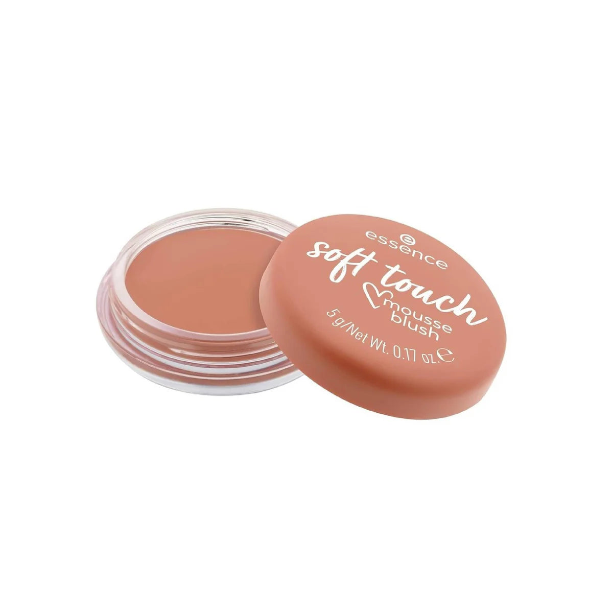 Essence Soft Touch Mousse Blush In a Radiant Grapefruit Shade with a Matte Finish