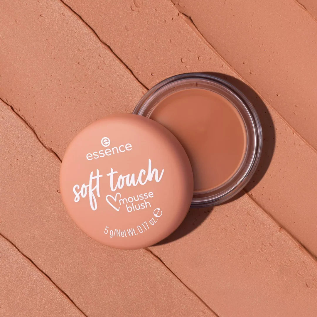 Essence Soft Touch Mousse Blush In a Radiant Grapefruit Shade with a Matte Finish