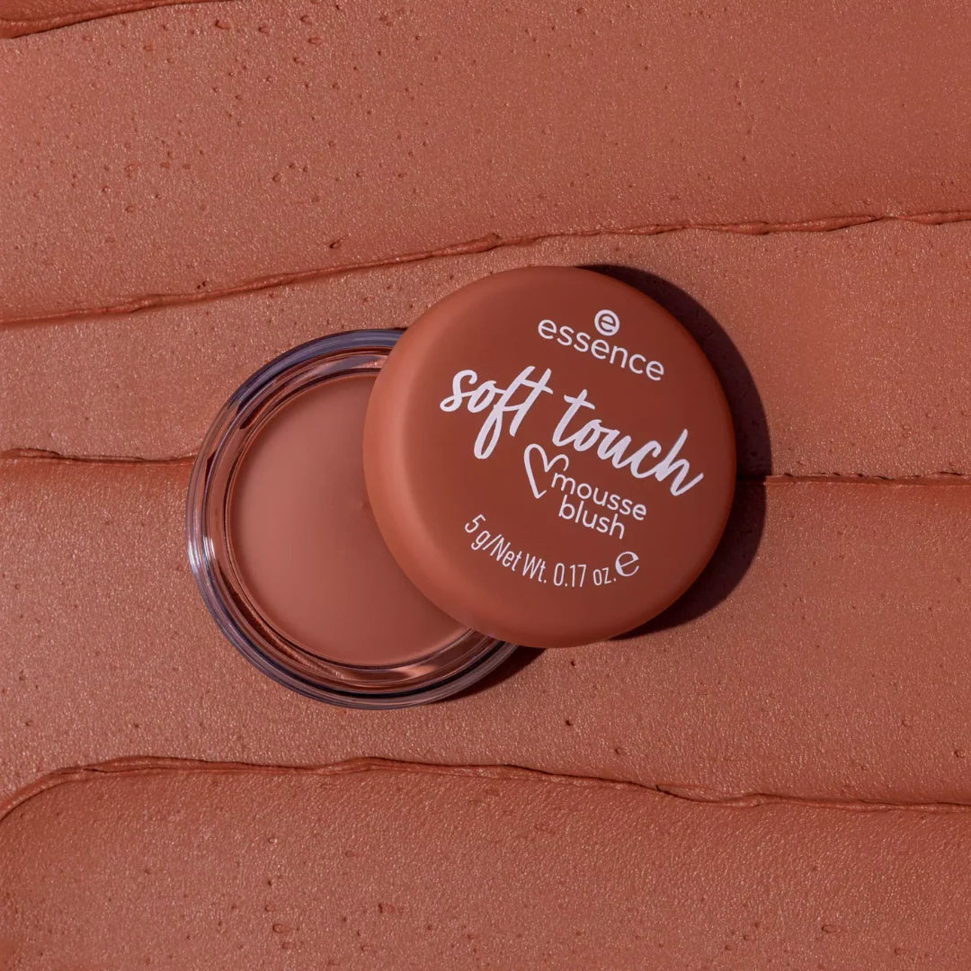 Essence Soft Touch Mousse Blush In a Radiant Grapefruit Shade with a Matte Finish