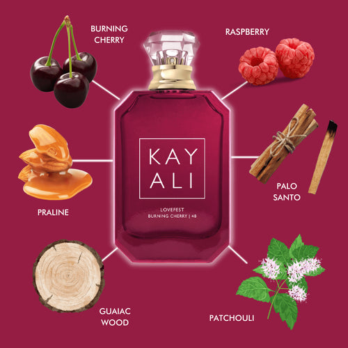 Kayali Lovefest Burning Cherry Eau De Parfum 100ml for Women