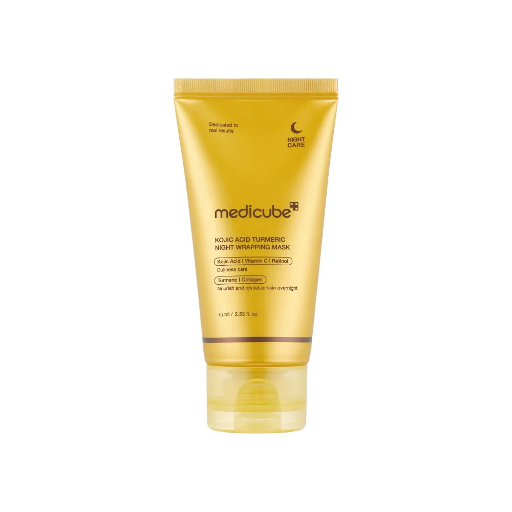 Medicube  Kojic Acid Turmeric Overnight Wrapping Peel Off Mask
