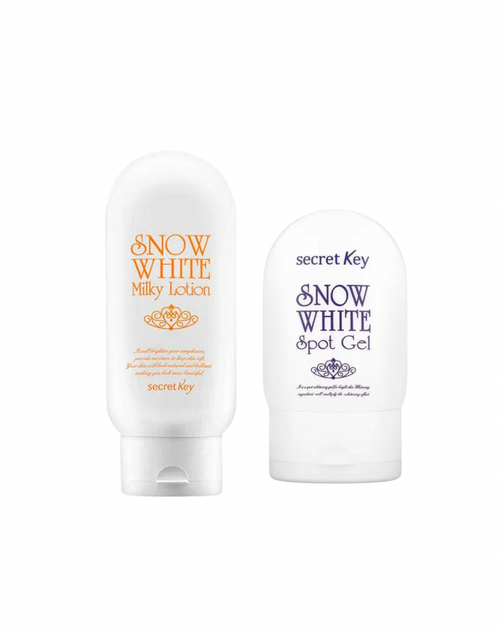 Secret Key Snow White Spot Gel +Snow White Milky Lotion