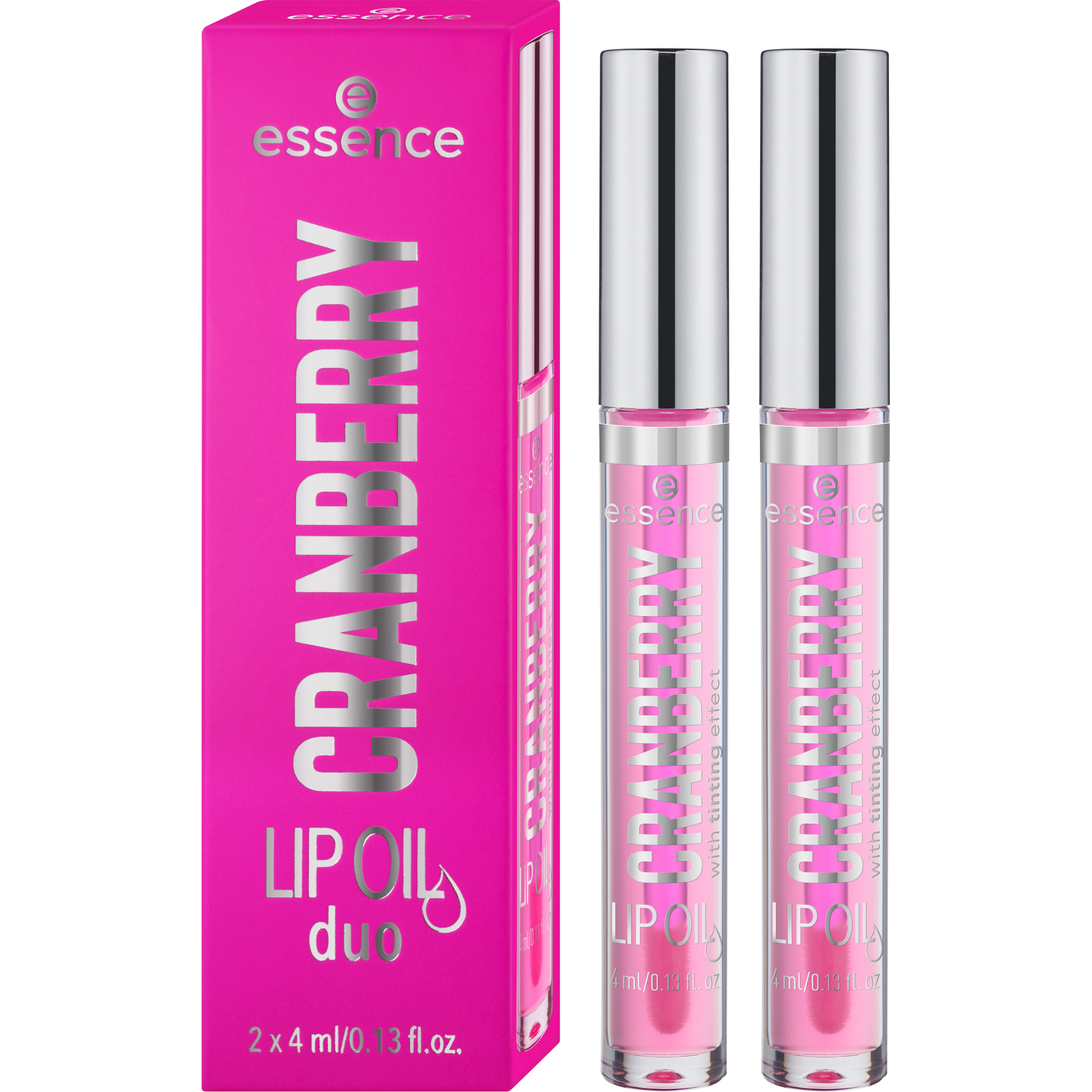 Essence CRANBERRY LIP OIL duo