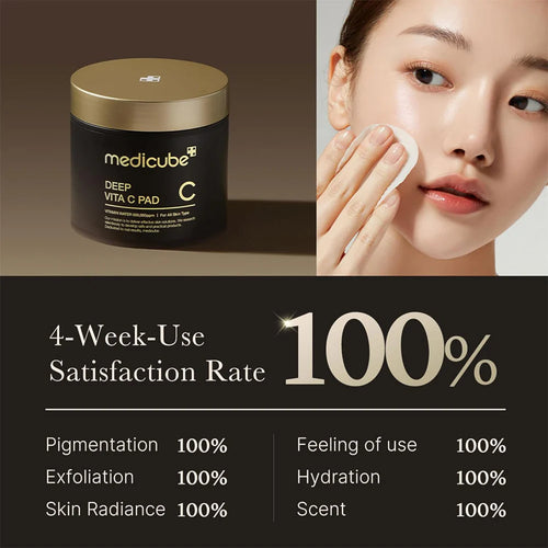 Medicube Deep Vita C Facial Toner Pads