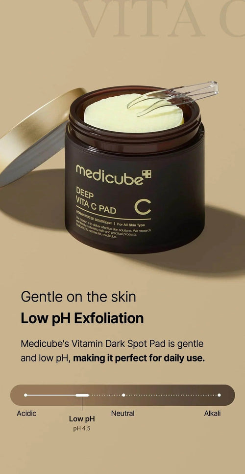 Medicube Deep Vita C Facial Toner Pads