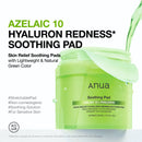 Anua Azelaic 10 Hyaluron Redness Soothing Pad