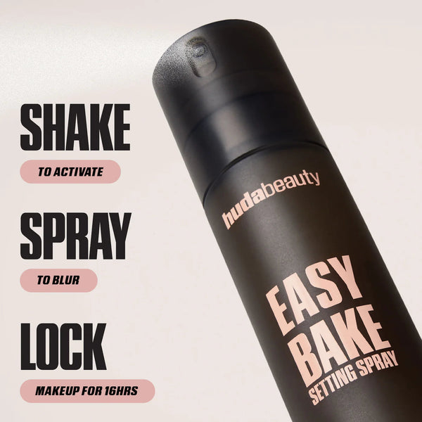 Huda Beauty Easy Bake Setting Spray with 16-Hour Wear 100ml