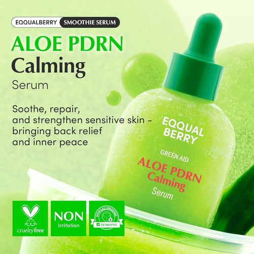 EQQUALBERRY Aloe PDRN Calming Smoothie Serum