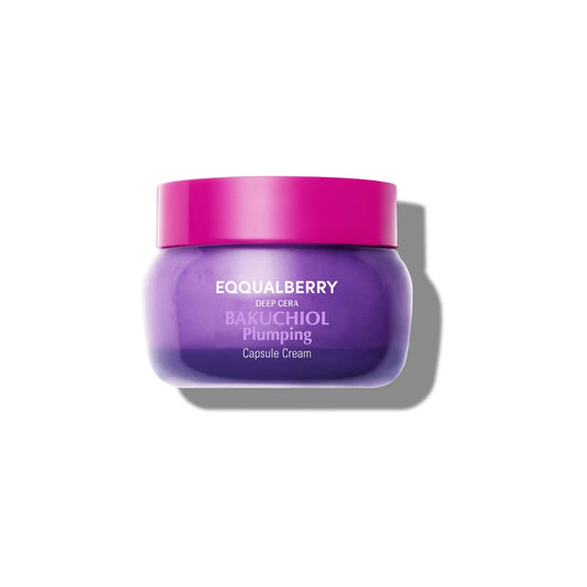 EQQUALBERRY
BAKUCHIOL PLUMPING CAPSULE CREAM