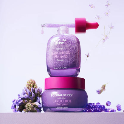 EQQUALBERRY
BAKUCHIOL PLUMPING CAPSULE CREAM
