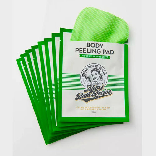 Mom's Bath Body Peeling Pad Mom Bath Recipe Green Pack