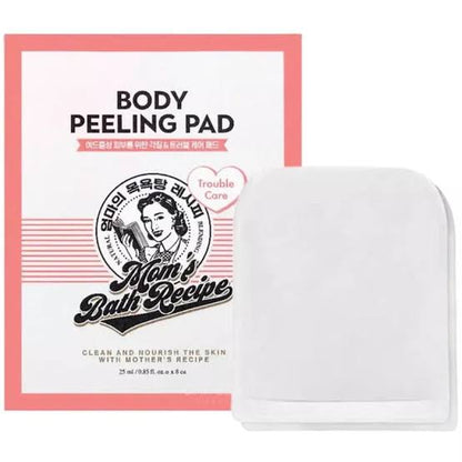 MOM’S BATH RECIPE BODY PEELING PAD PINK Pack