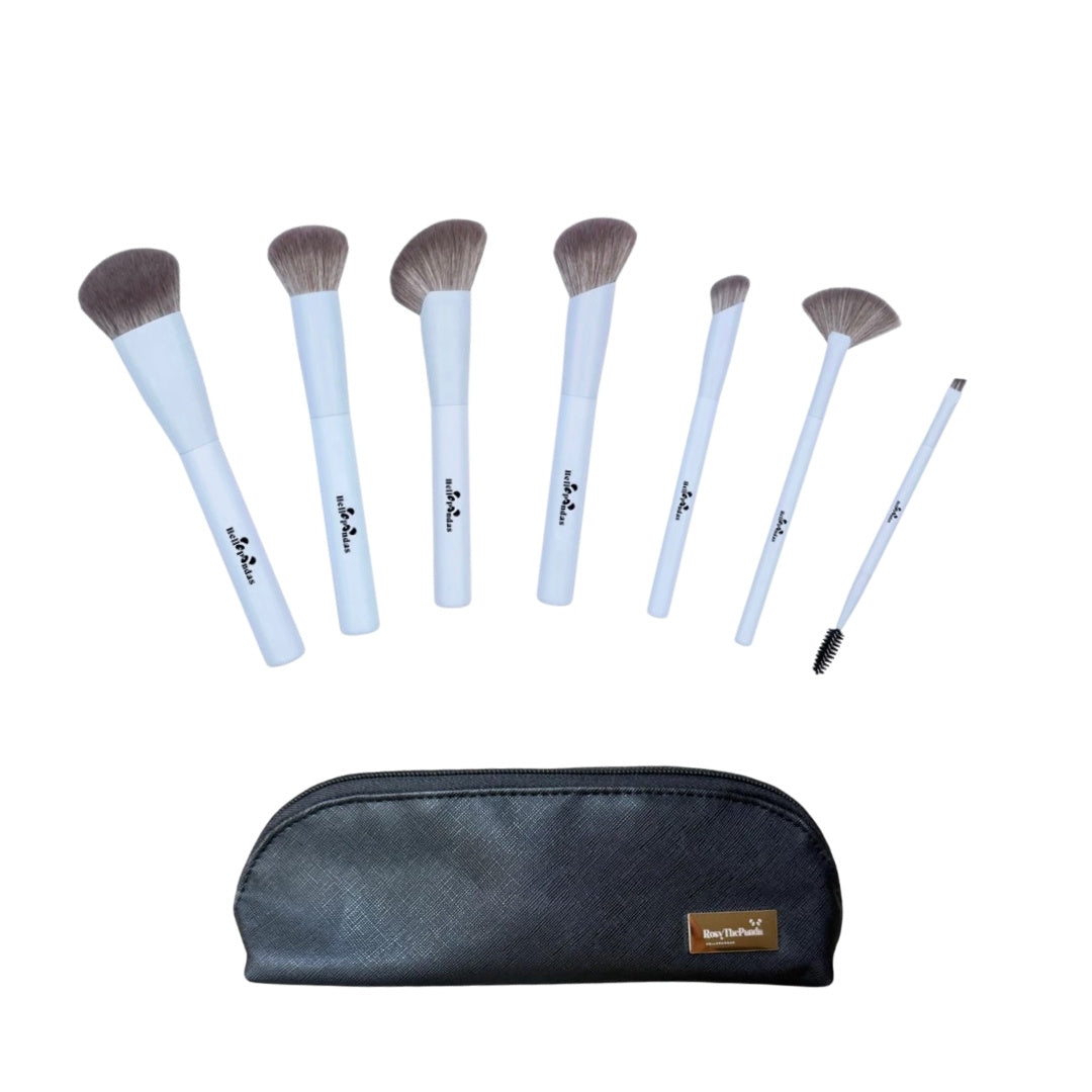 Rosy The Panda Blue Candy Set + Makeup Pouch