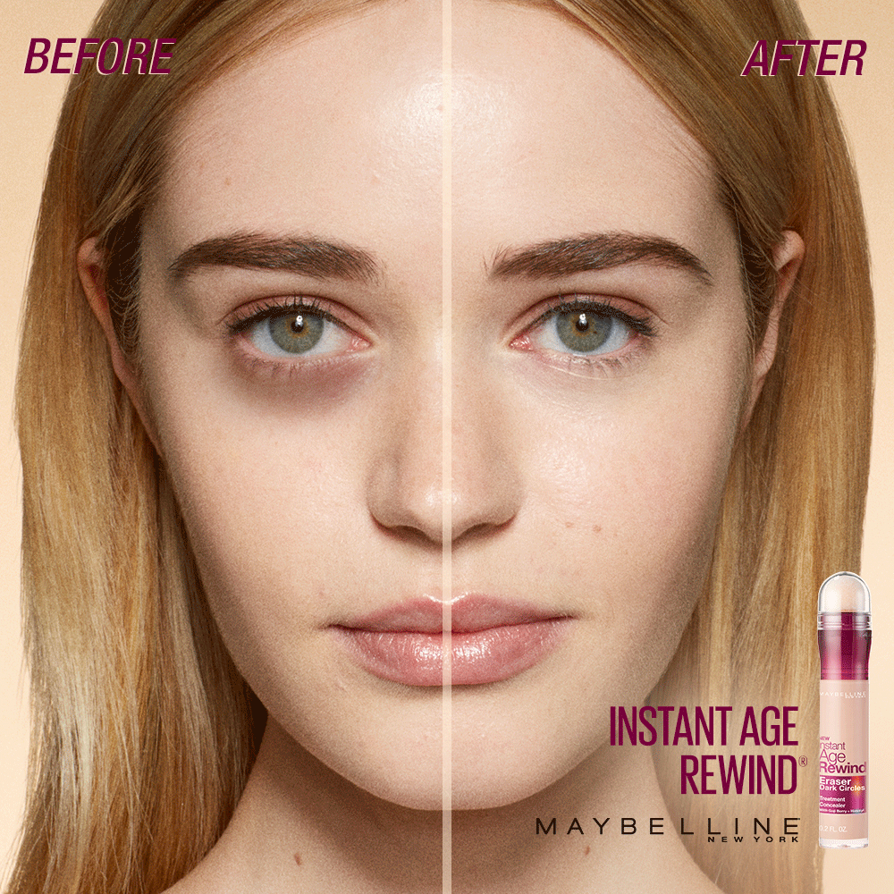 Maybelline New York Instant Age Rewind Eraser Dark circles treatment, Multi-Use Concealer