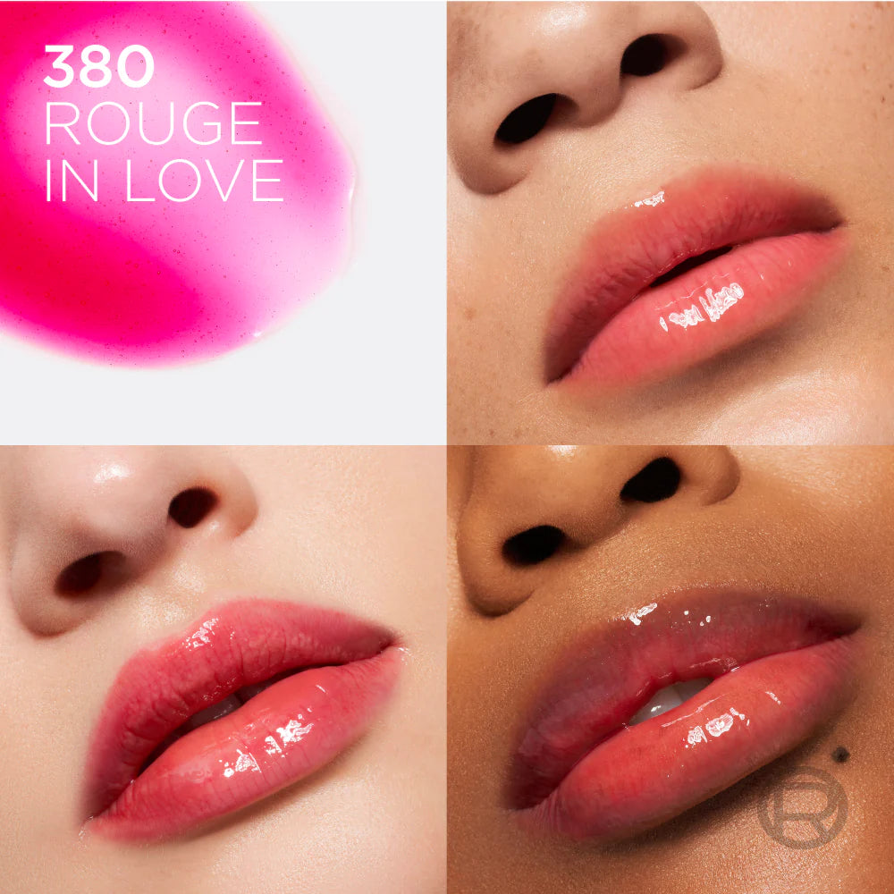 L'Oréal paris plump ambition hyaluron lip oil, 24hr hydration and volumizing shine