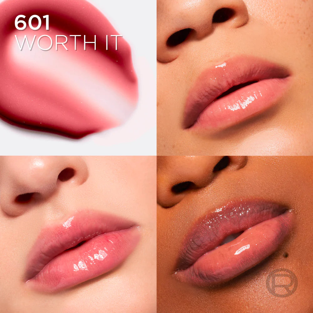 L'Oréal paris plump ambition hyaluron lip oil, 24hr hydration and volumizing shine