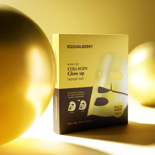 EQQUALBERRY
COLLAGEN GLOW UP HYDROGEL MASK