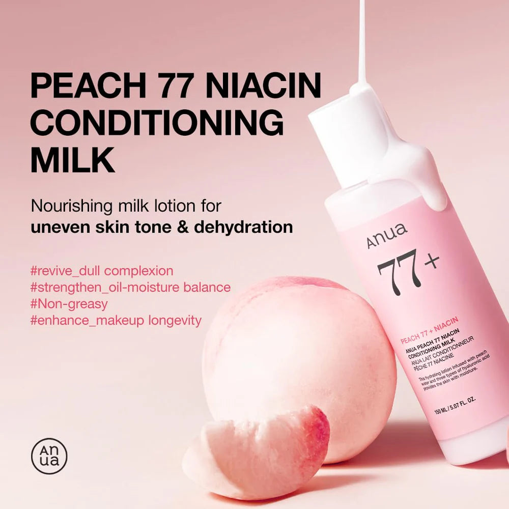 Anua PEACH 77 NIACIN CONDITIONING MILK 150 ML