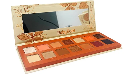 Ruby Rose Falling Leaves Eyeshadow Palette 14 Shades