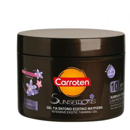 Carroten Tanning Gel Sensations SPF 10 150ml
