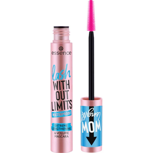 Essence Without Limits Waterproof Extreme Lengthening & Volume Mascara 03 Black
