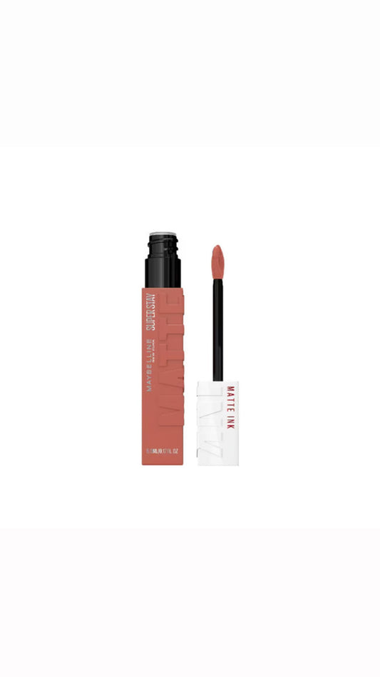 Maybelline New York Superstay Matte Ink Longlasting Liquid Lipstick - 60, Poet, Lipstick Up to 12 Hour Wear, Non Drying