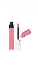 Maybelline New York Superstay Matte Ink Longlasting Liquid Lipstick - 60, Poet, Lipstick Up to 12 Hour Wear, Non Drying