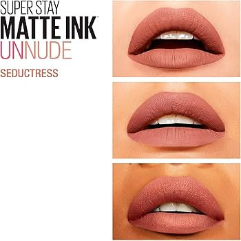 Maybelline New York Superstay Matte Ink Longlasting Liquid Lipstick - 60, Poet, Lipstick Up to 12 Hour Wear, Non Drying