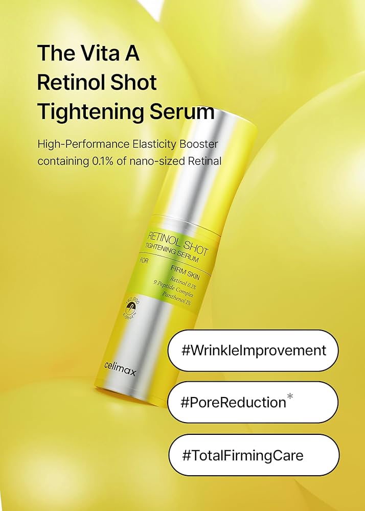 Celimax  The Vita A Retinol Shot Tightening Serum
