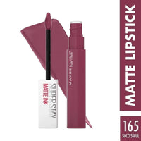 Maybelline New York Superstay Matte Ink Longlasting Liquid Lipstick - 60, Poet, Lipstick Up to 12 Hour Wear, Non Drying