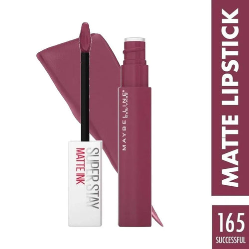 Maybelline New York Superstay Matte Ink Longlasting Liquid Lipstick - 60, Poet, Lipstick Up to 12 Hour Wear, Non Drying