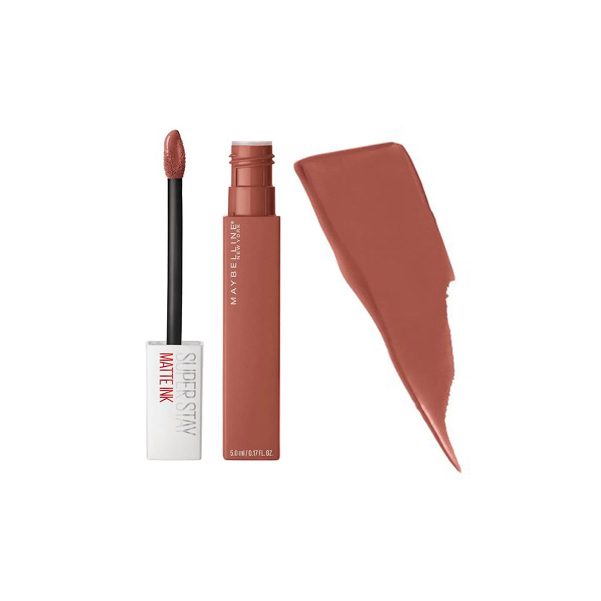 Maybelline New York Superstay Matte Ink Longlasting Liquid Lipstick - 60, Poet, Lipstick Up to 12 Hour Wear, Non Drying