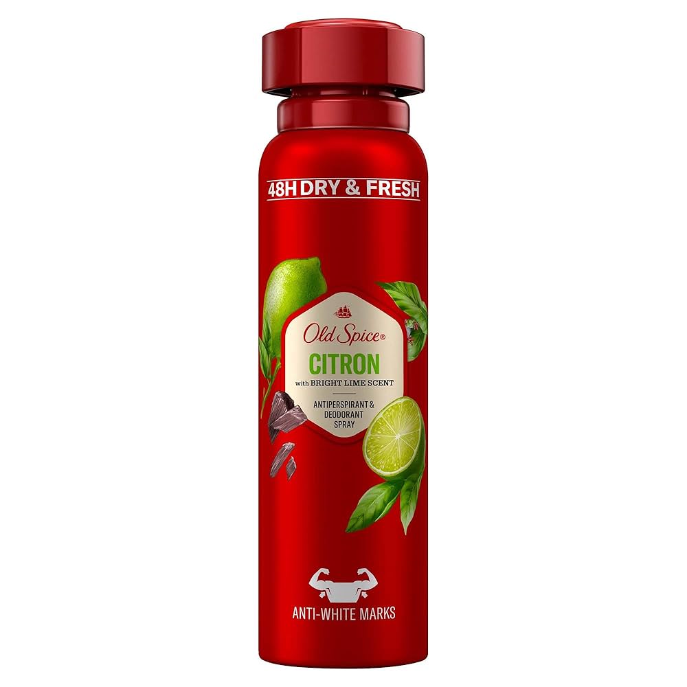 Old Spice Citron
Deodorant and Bodyspray